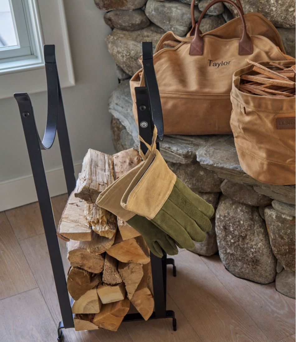 L.L.Bean Hearthside Wood Rack HOME GOODS
