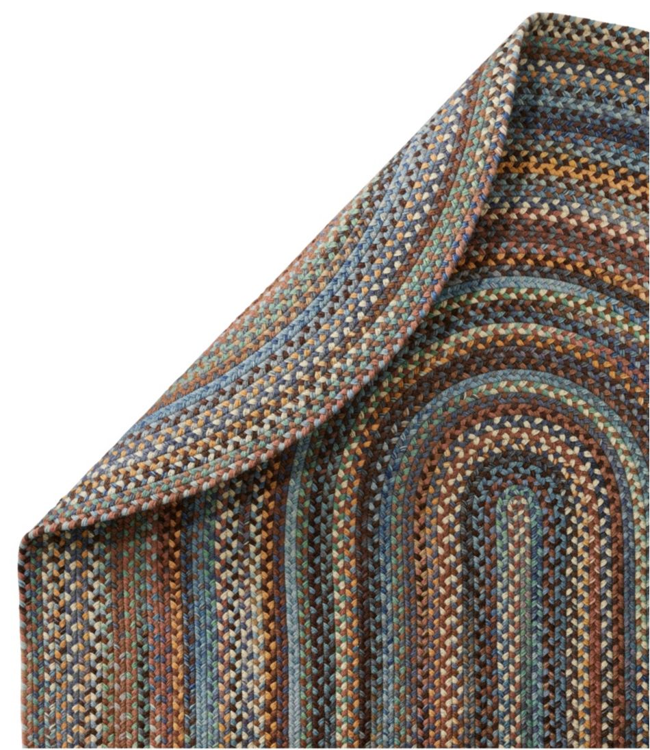 L.L.Bean Braided Wool Rug, Oval HOME GOODS