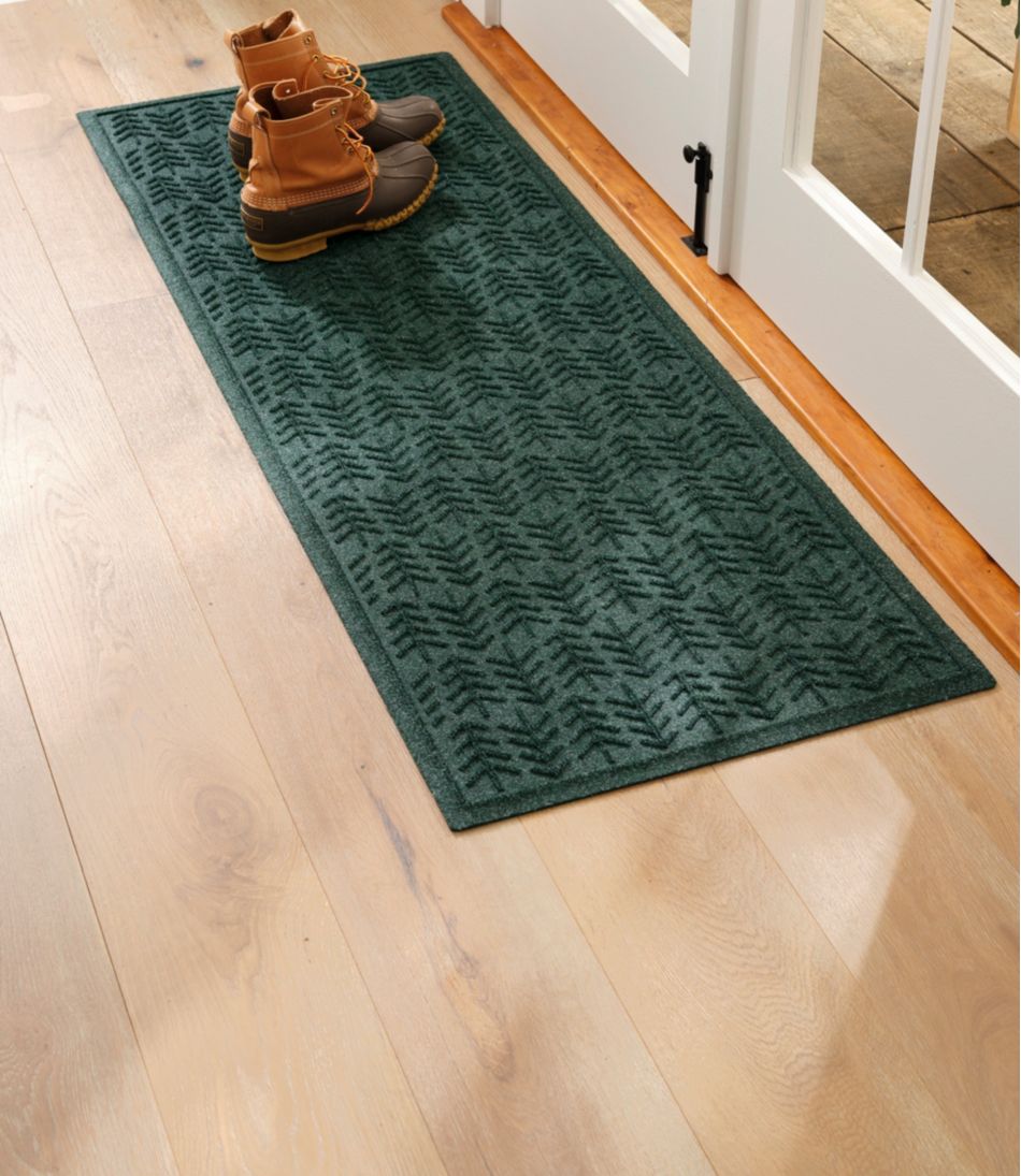 L.L.Bean Everyspace Recycled Waterhog Runner, Trees HOME GOODS