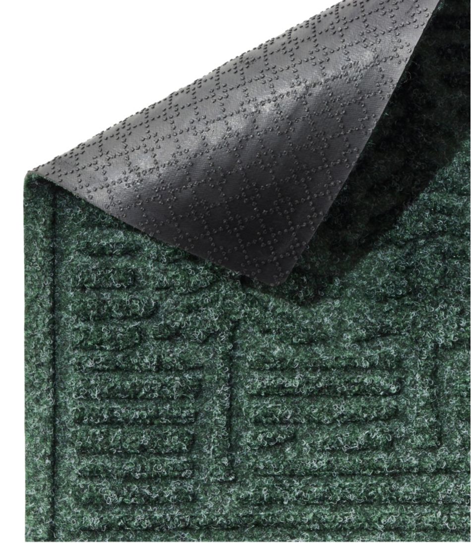 L.L.Bean Everyspace Recycled Waterhog Doormat, Pine Trees HOME GOODS