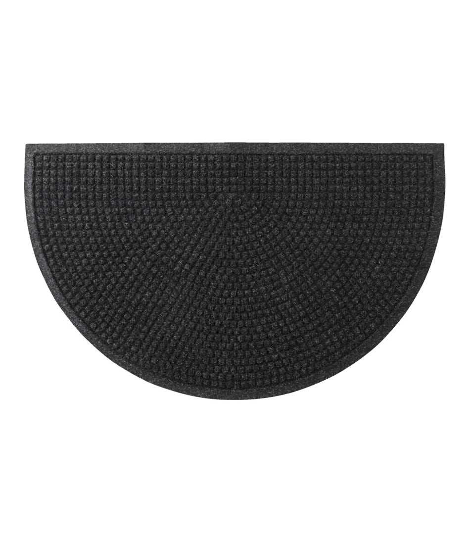 L.L.Bean Everyspace Recycled Waterhog Doormat, Half Round HOME GOODS