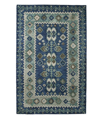 L.L.Bean Double Border Wool Hooked Rug HOME GOODS
