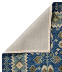 L.L.Bean Double Border Wool Hooked Rug HOME GOODS