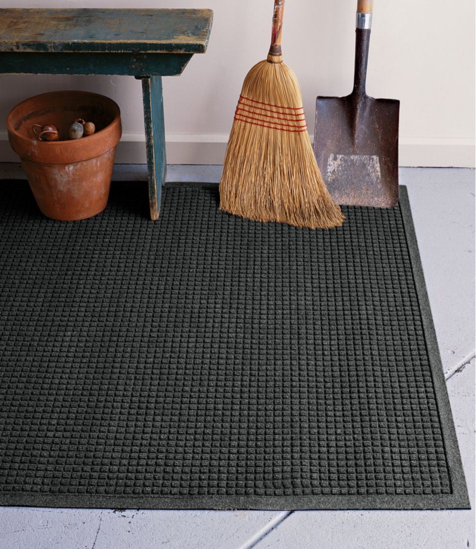 L.L.Bean Everyspace Recycled Waterhog Mat, 4' Wide HOME GOODS