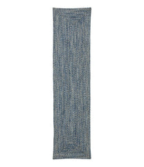 L.L.Bean All-Weather Braided Runner, Concentric Pattern Rectangular HOME GOODS