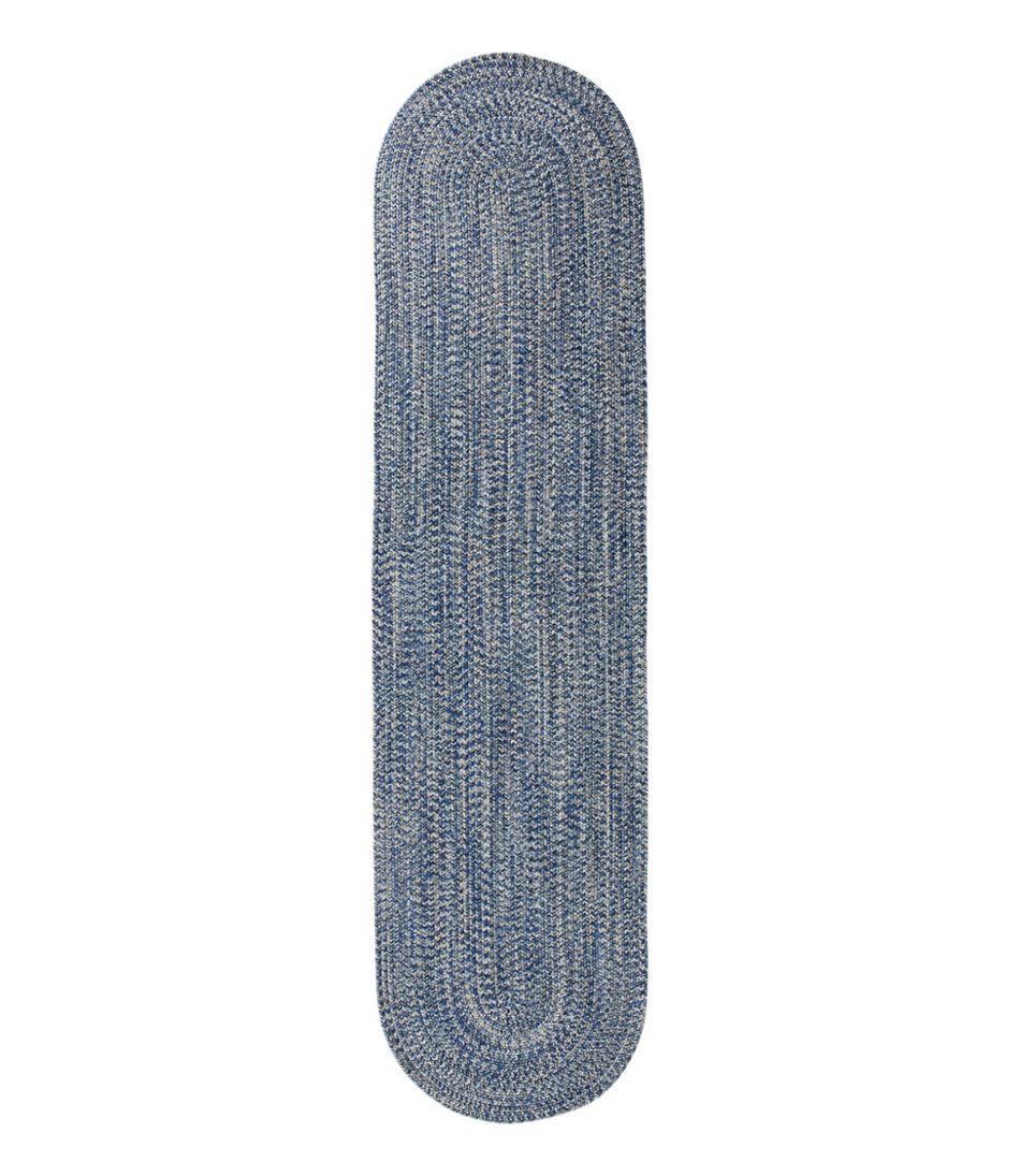 L.L.Bean All-Weather Braided Runner, Concentric Pattern Oval HOME GOODS