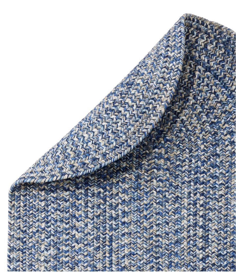 L.L.Bean All-Weather Braided Runner, Concentric Pattern Oval HOME GOODS