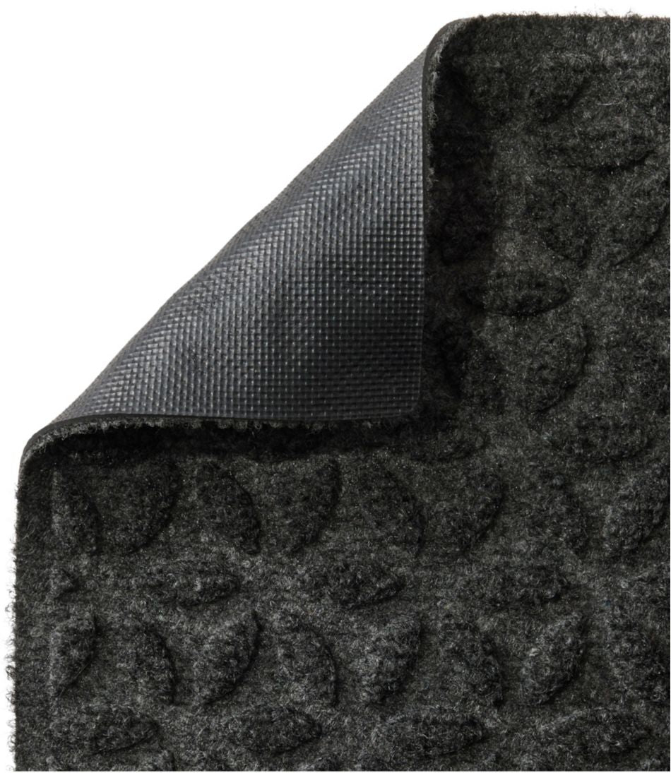 L.L.Bean Heavyweight Waterhog Mat, Stair Treads, Set of Four, Blooming Circles HOME GOODS