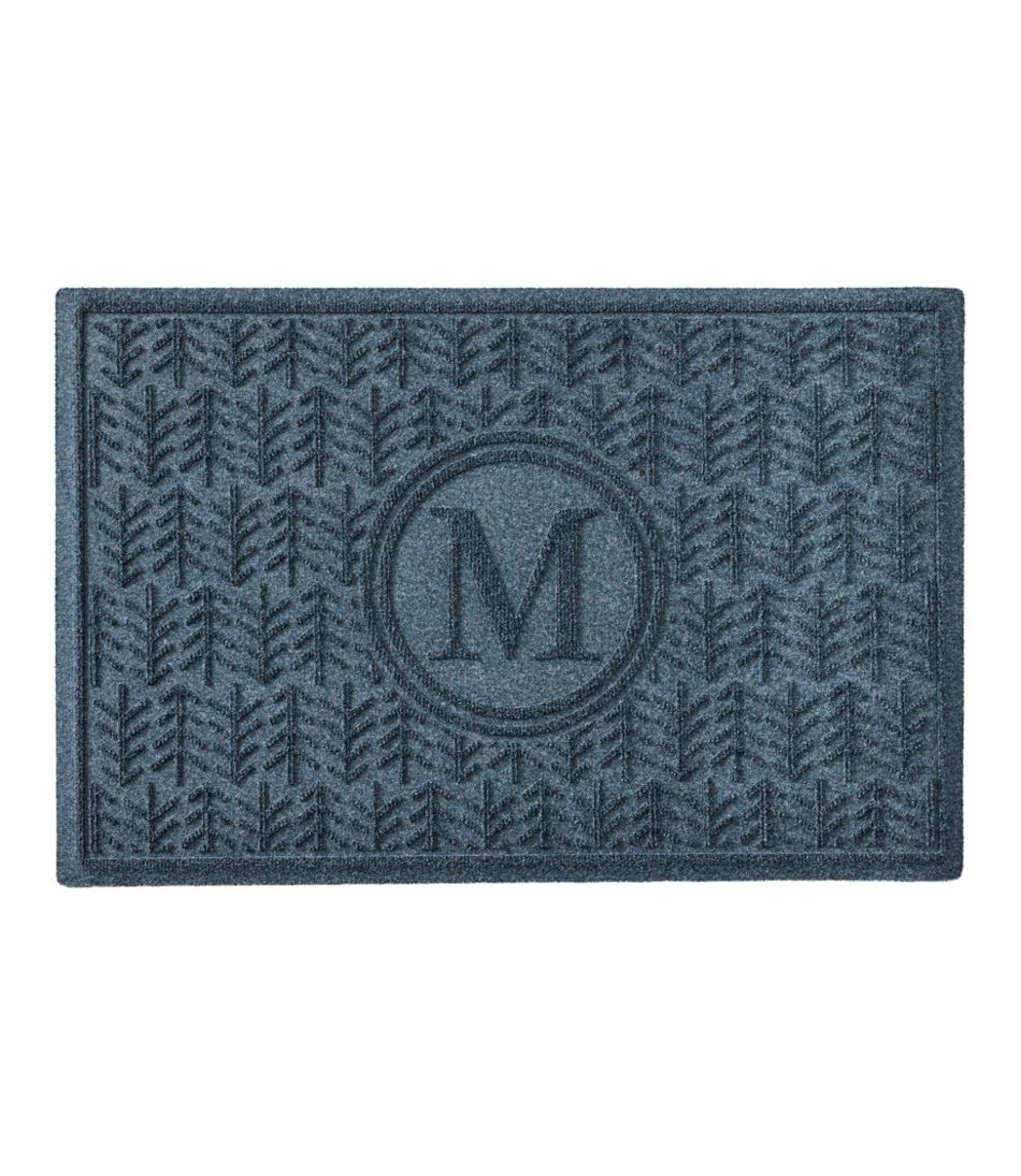 L.L.Bean Everyspace Recycled Waterhog Doormat, Trees, Personalized HOME GOODS