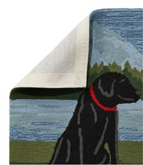 L.L.Bean Indoor/Outdoor Vacationland Runner, Mountain Dogs HOME GOODS