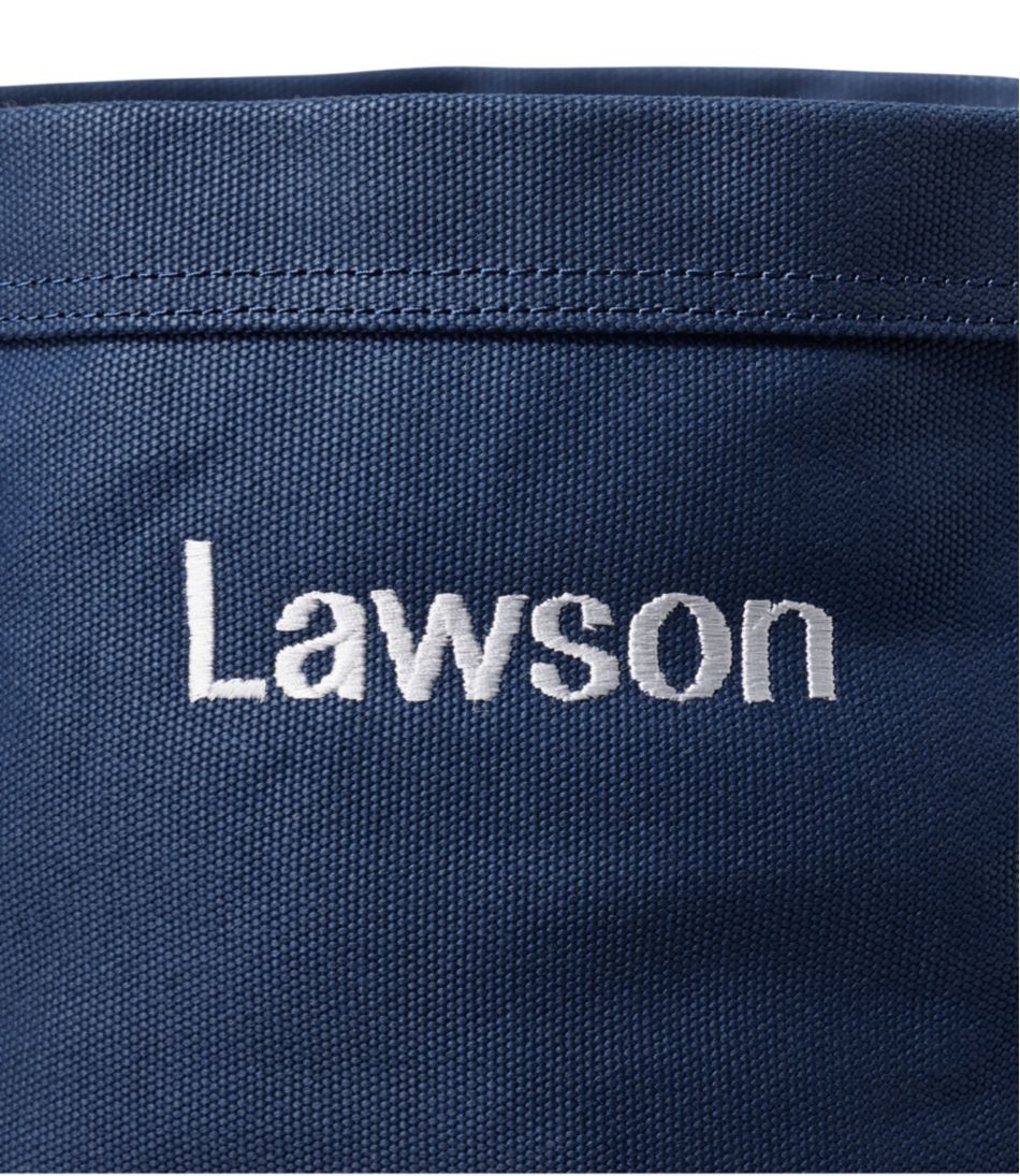 L.L.Bean Canvas Storage Cubby Tote HOME GOODS