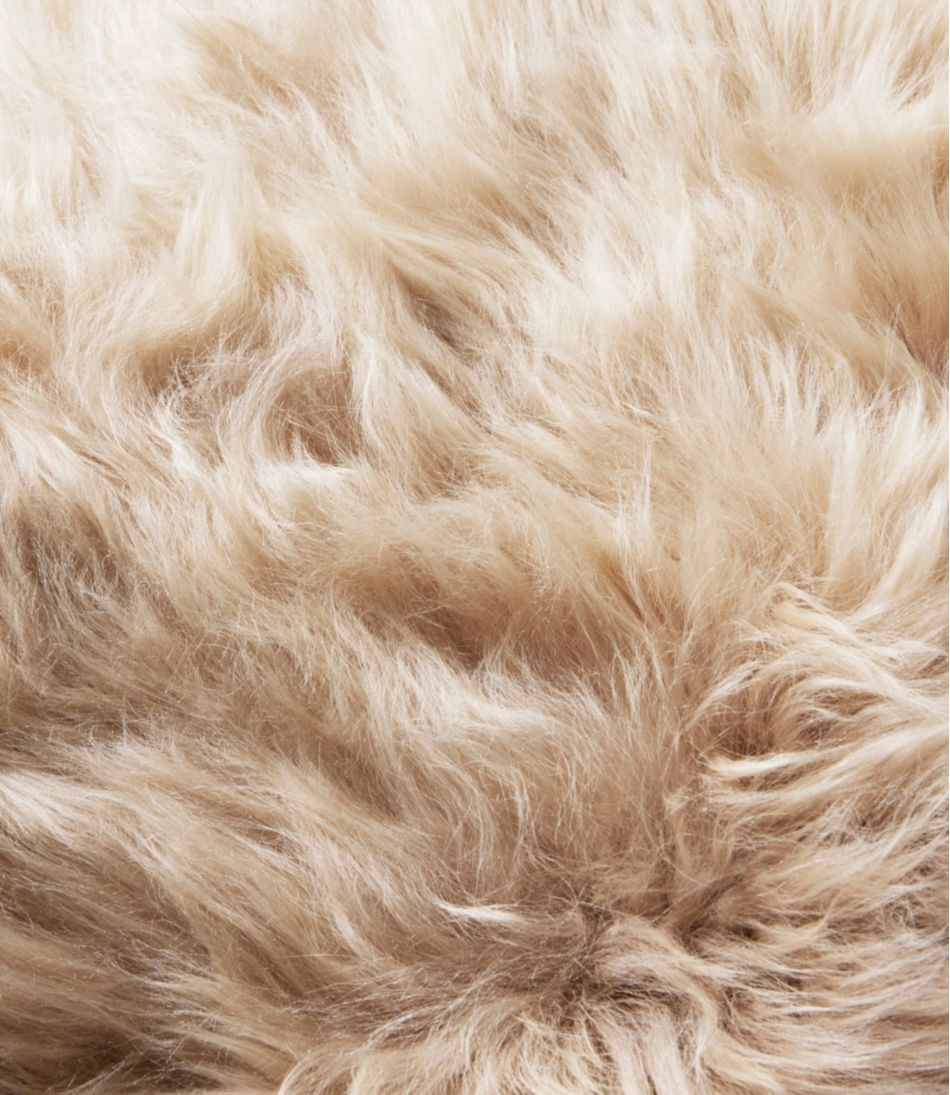 L.L.Bean Sheepskin Throw Pillow, 20" x 20" HOME GOODS