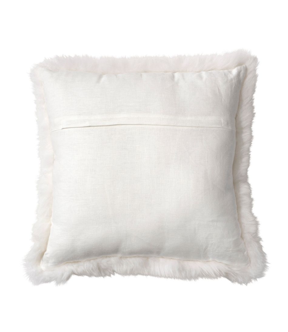 L.L.Bean Sheepskin Throw Pillow, 20" x 20" HOME GOODS