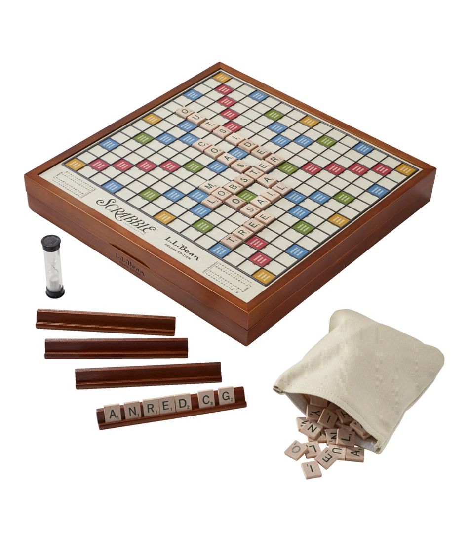 L.L.Bean Deluxe Scrabble HOME GOODS