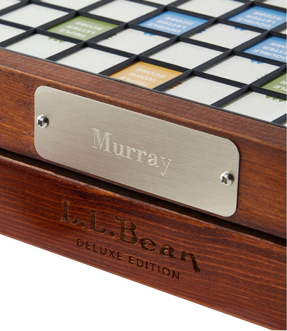 L.L.Bean Deluxe Scrabble HOME GOODS