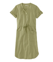 L.L.Bean Women's Signature Tencel Linen Blend Woven Dress SALE