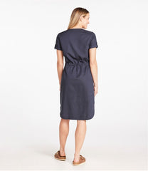 L.L.Bean Women's Signature Tencel Linen Blend Woven Dress SALE