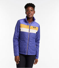 L.L.Bean Women's Mountain Classic Puffer Jacket, Colorblock SALE|OUTERWEAR