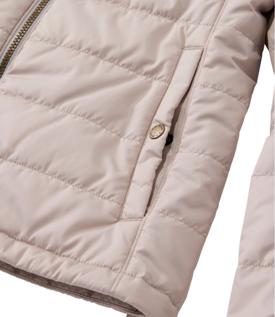 L.L.Bean Women's Mountain Classic Puffer Jacket, Colorblock SALE|OUTERWEAR