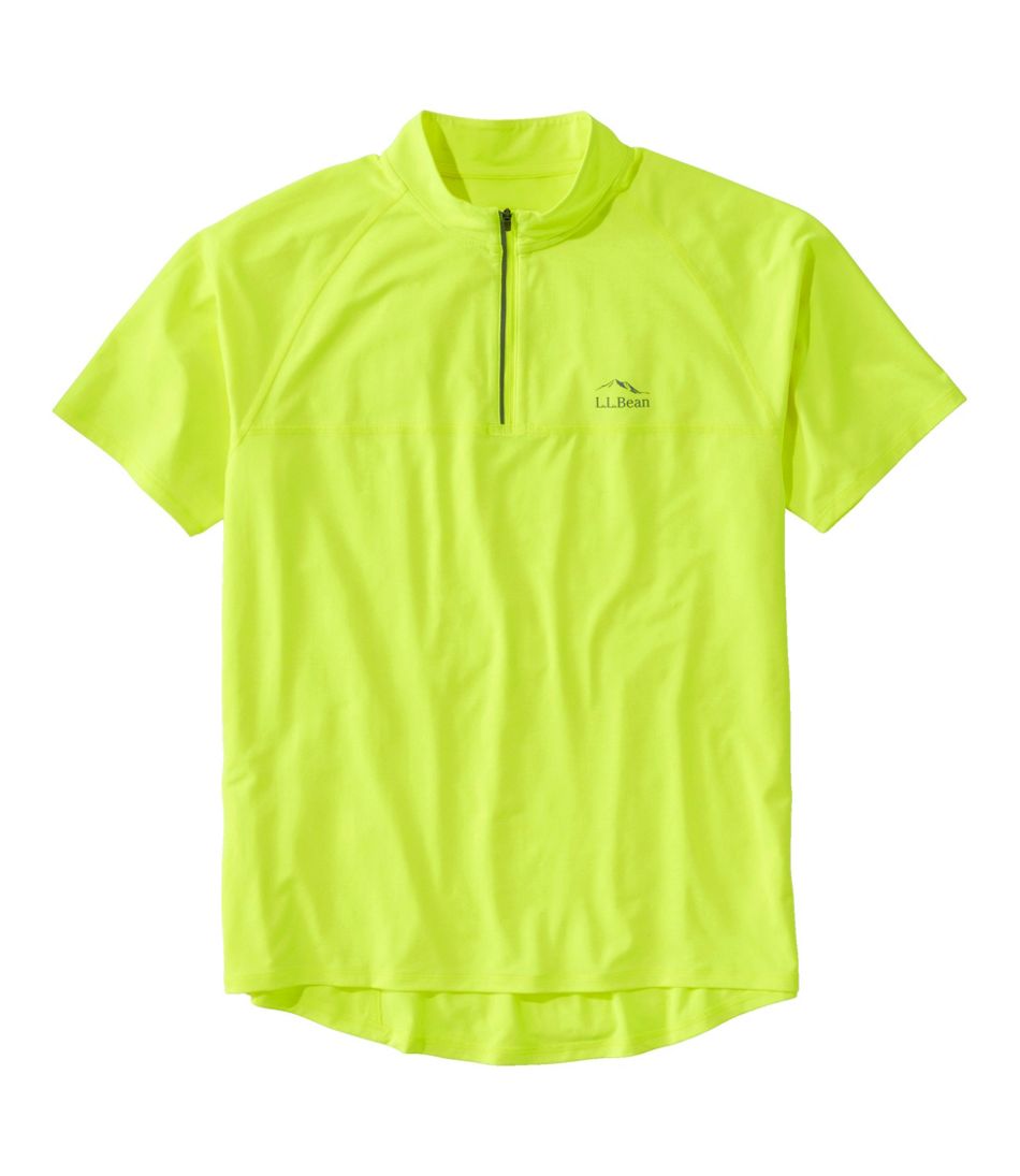 L.L.Bean Men's Comfort Cycling Jersey, Short-Sleeve SALE|CLOTHING