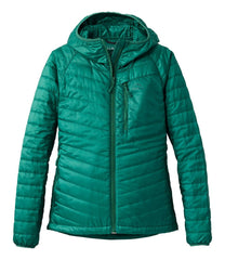 L.L.Bean Women's PrimaLoft Packaway Hooded Jacket SALE|OUTERWEAR