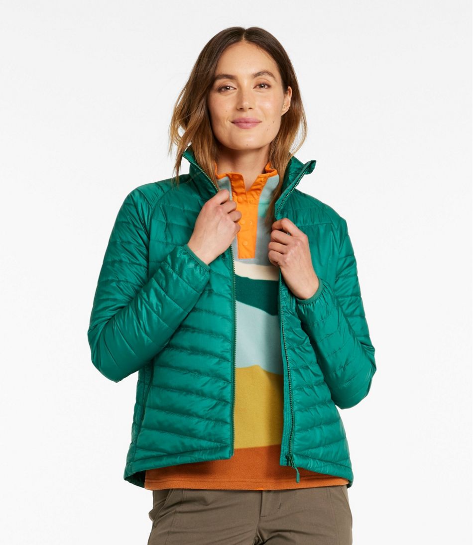 L.L.Bean Women's PrimaLoft Packaway Jacket SALE|OUTERWEAR