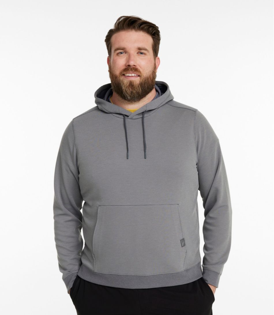L.L.Bean Men's Mountainside Micro Waffle Hoodie SALE|CLOTHING