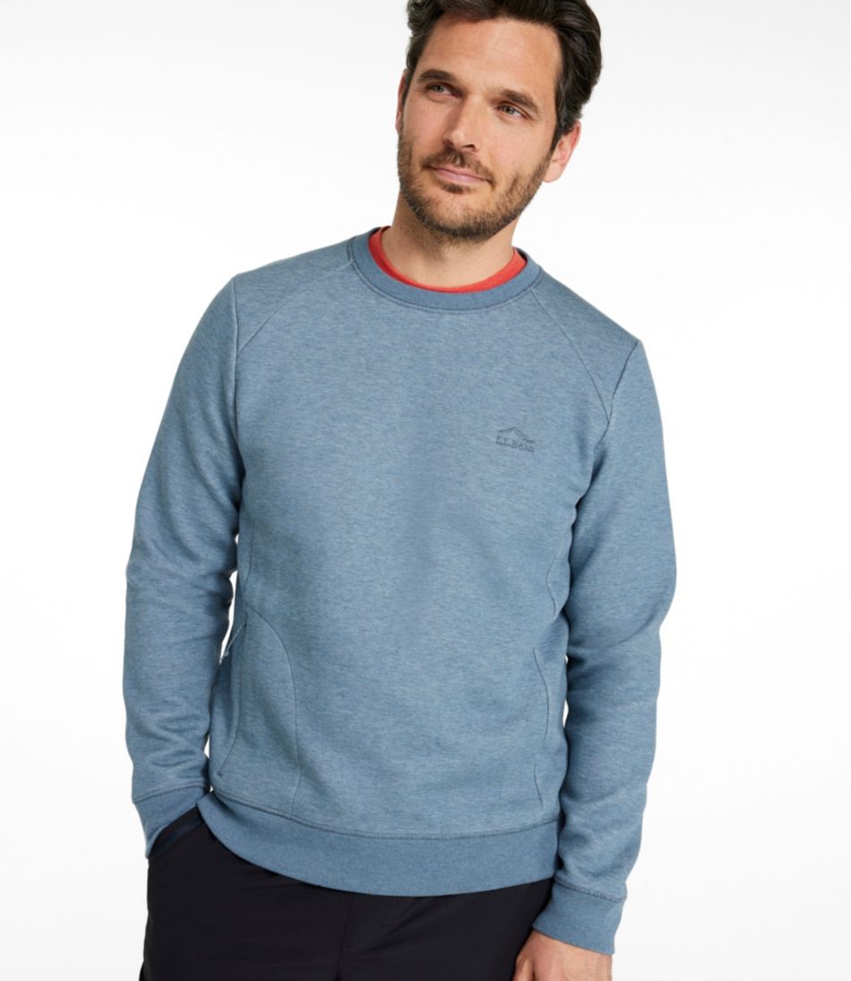 L.L.Bean Men's Multisport Crewneck Sweatshirt SALE|CLOTHING