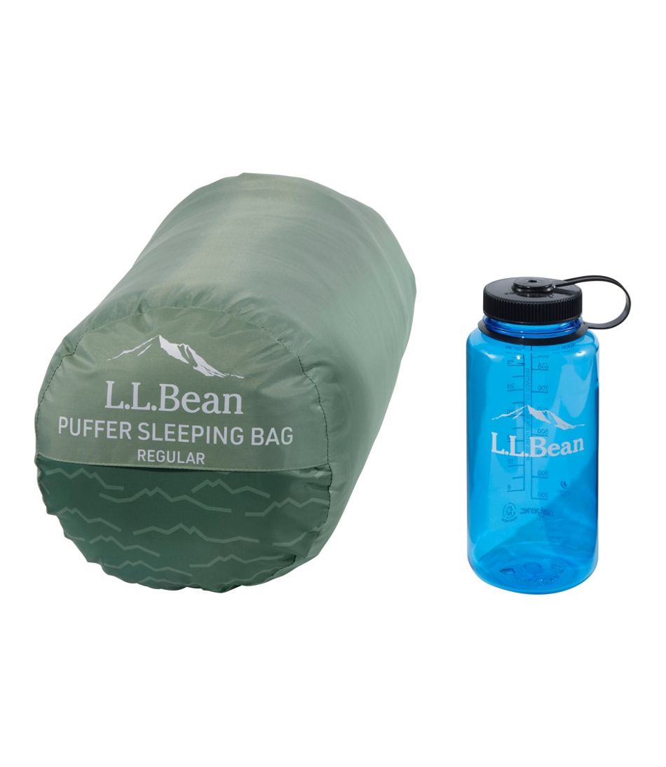 L.L.Bean Adults' Puffer Sleeping Bag, 40° Print SALE