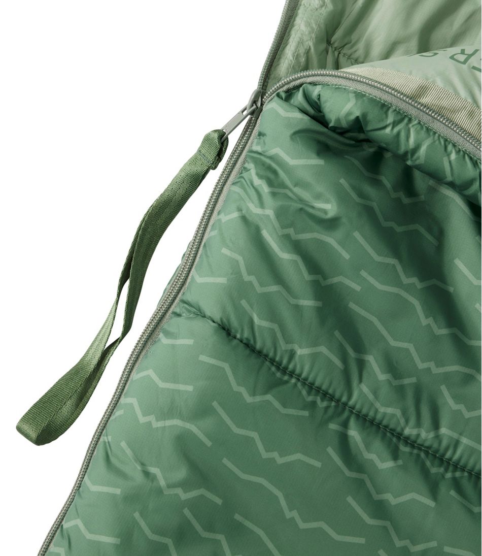 L.L.Bean Adults' Puffer Sleeping Bag, 40° Print SALE