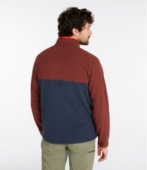 L.L.Bean Men's All Season Access Fleece Pullover, Colorblock SALE|CLOTHING