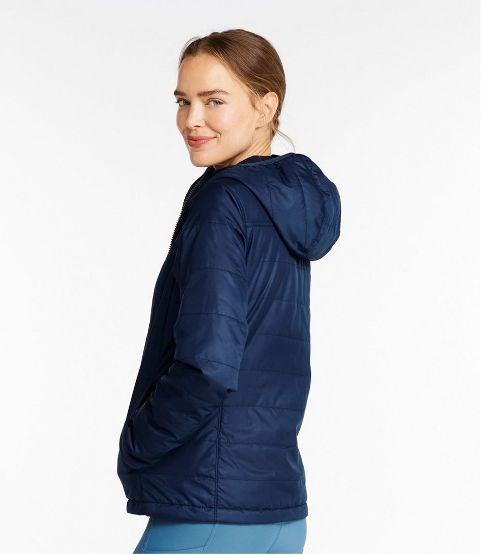 L.L.Bean Women's Mountain Classic Puffer Hooded Jacket OUTERWEAR