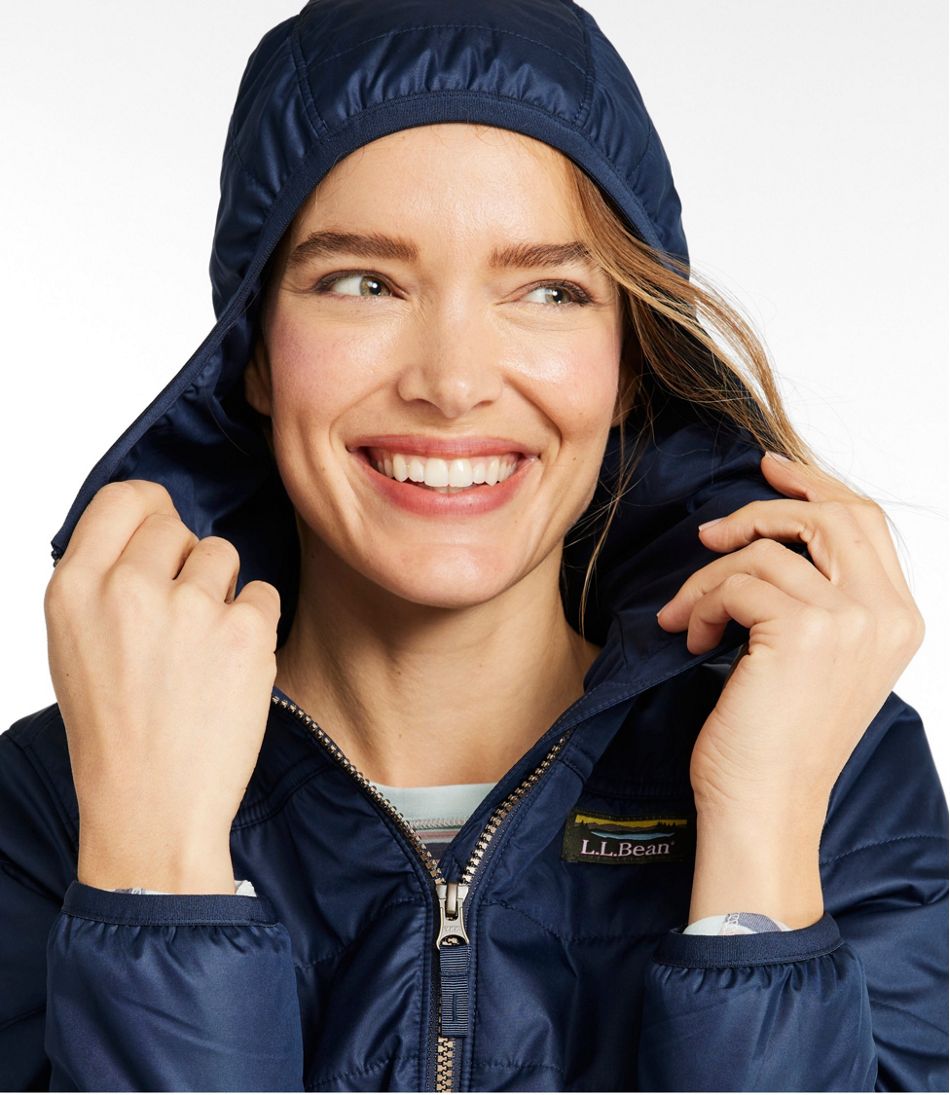L.L.Bean Women's Mountain Classic Puffer Hooded Jacket OUTERWEAR