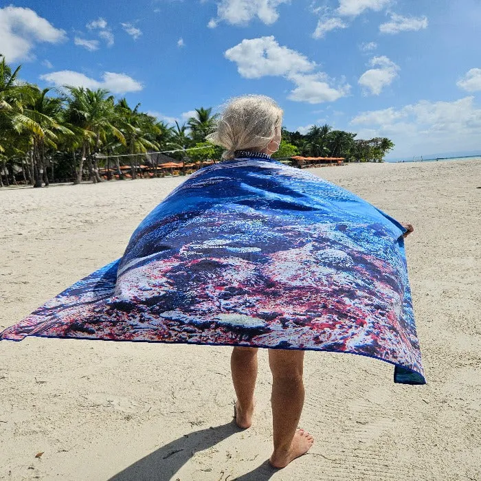 Abrolhos Islands Towel | Sand Free Beach Towel | Sandy Toes Beachwear