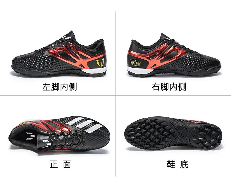 Adult and Kids' Low-Top Soccer Cleats, Training