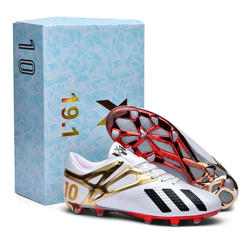 Adult and Kids' Low-Top Soccer Cleats, Training