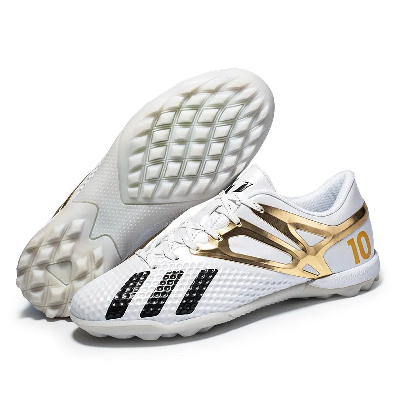 Adult and Kids' Low-Top Soccer Cleats, Training