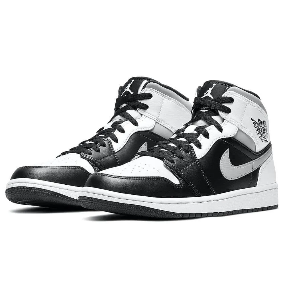 Air Jordan 1 Mid White Shadow GS