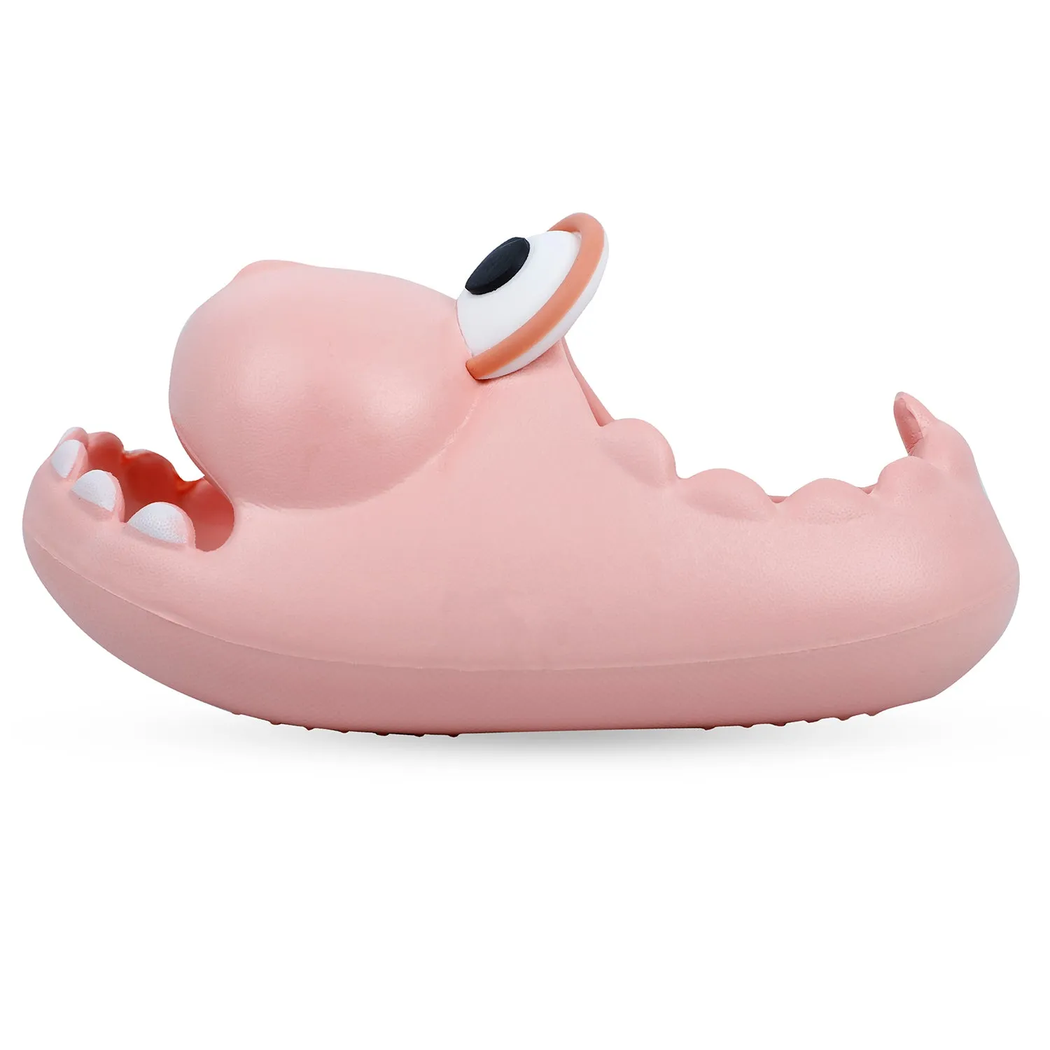 Baby Moo Crocodile Beach Slippers 3D Cartoon Sliders - Pink