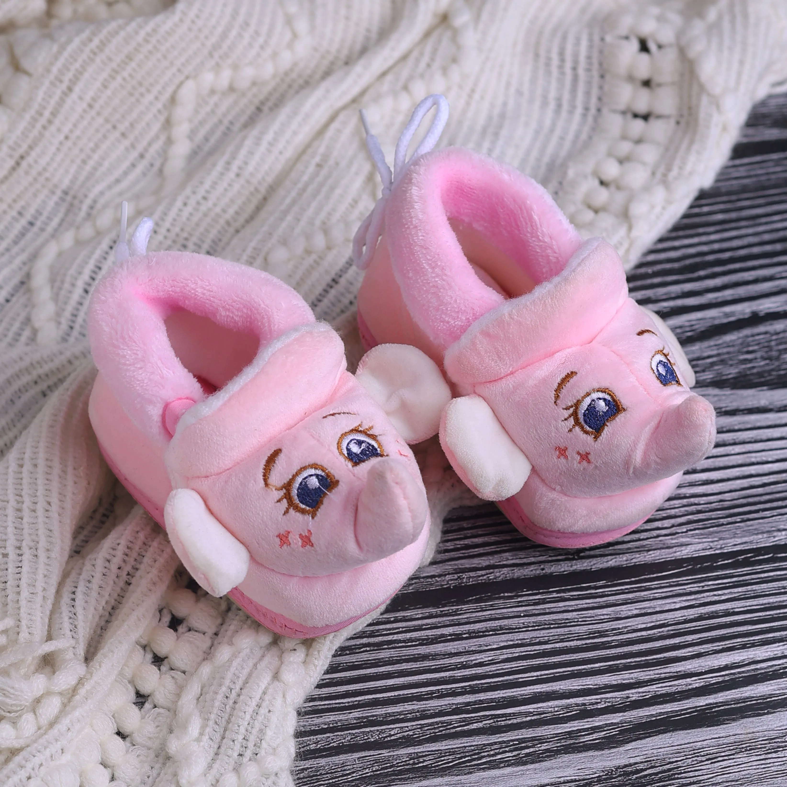 Combo of Infant Baby Booties Mix (Qnty-2)