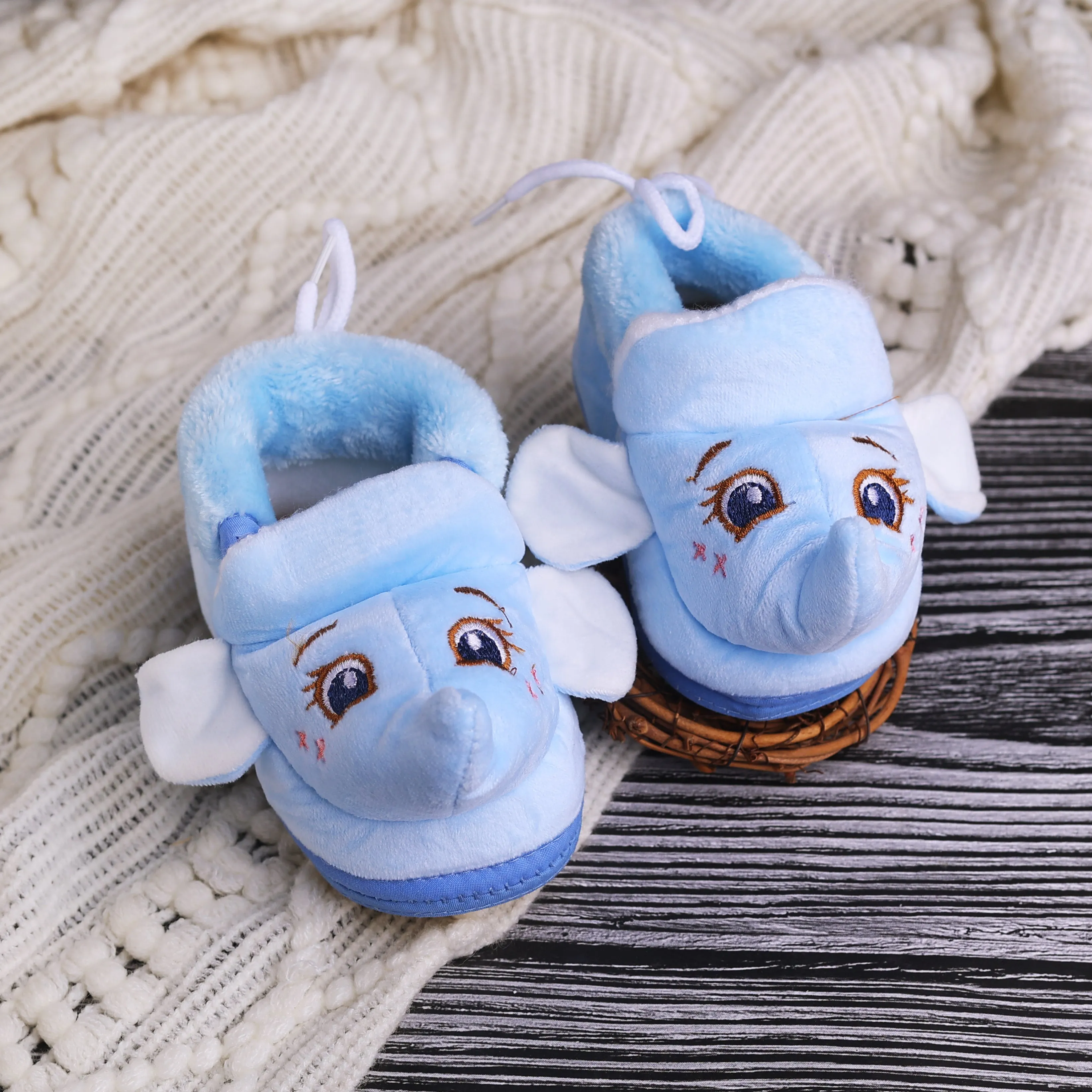 Combo of Infant Baby Booties Mix (Qnty-2)