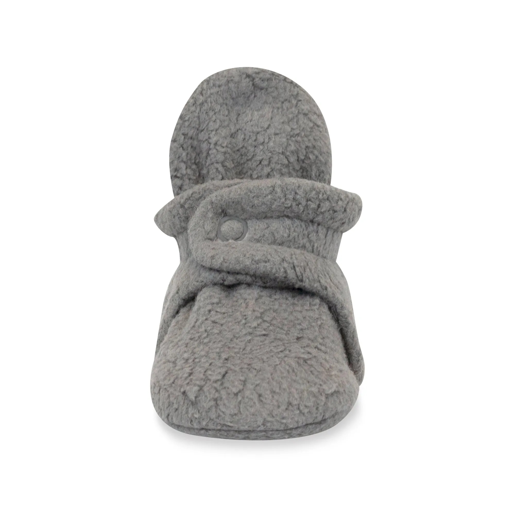 Cozie Fleece Gripper Baby Bootie - Gray