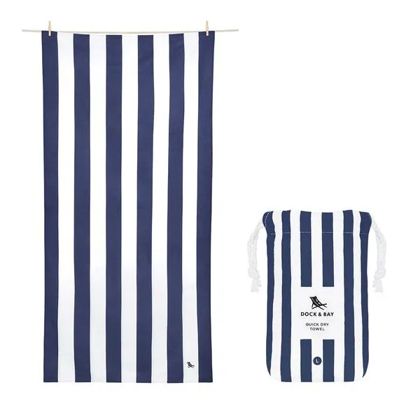 Dock & Bay Stripe Towel