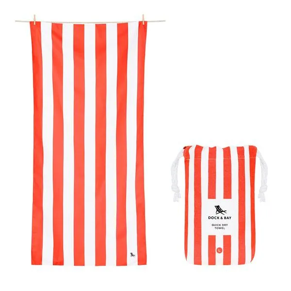 Dock & Bay Stripe Towel