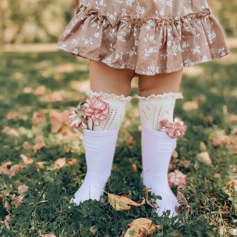 Girl Rain Boots in Pink - Ballroom