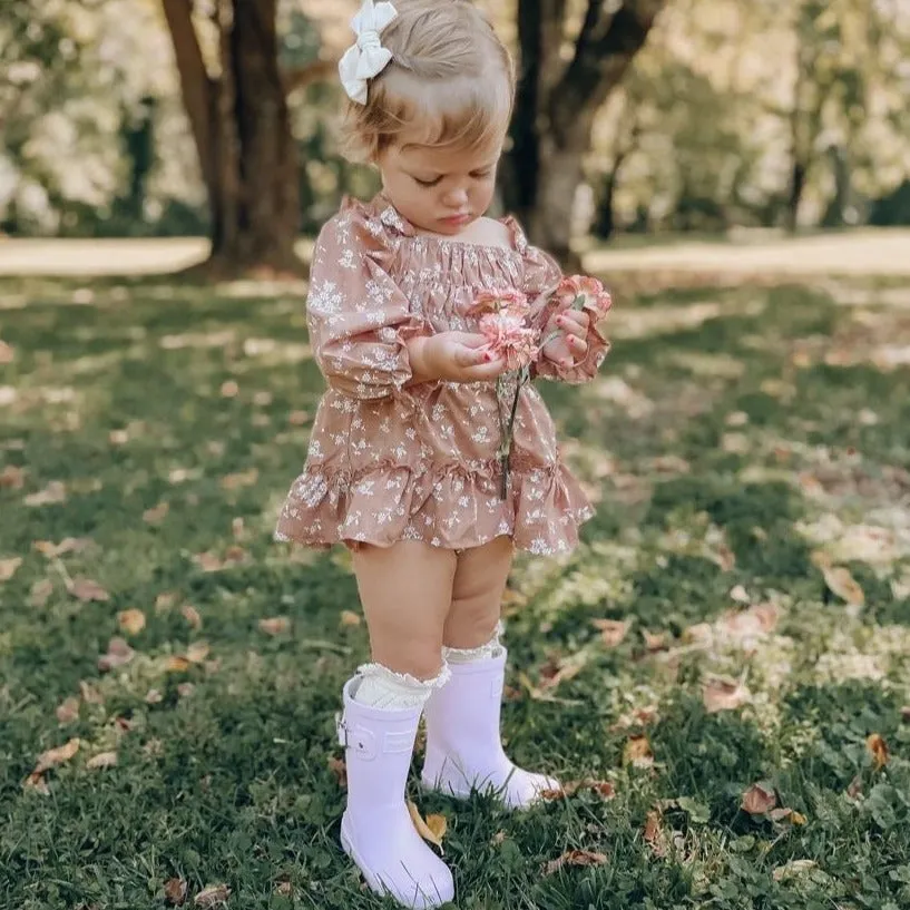 Girl Rain Boots in Pink - Ballroom