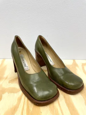 Grønne Pollini Pumps