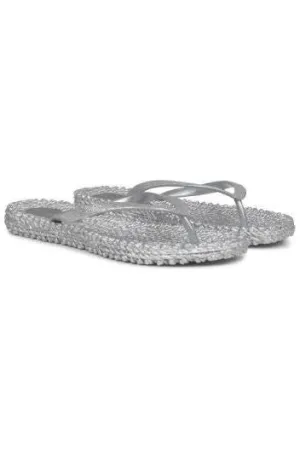 Ilse Jacobsen Hornbæk Cheerful-01 Flip Flops | Silver 71A