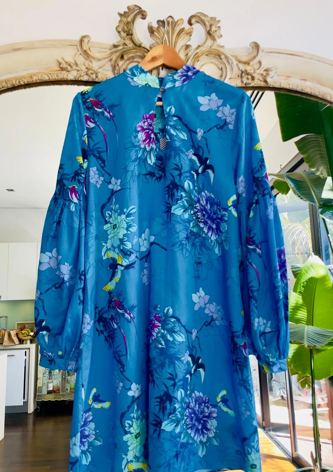 Jaipur Gardens Chinoiserie Dress