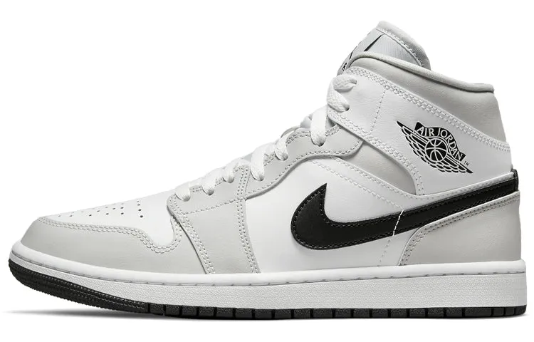 Jordan 1 Mid Light Smoke Gray (Women)